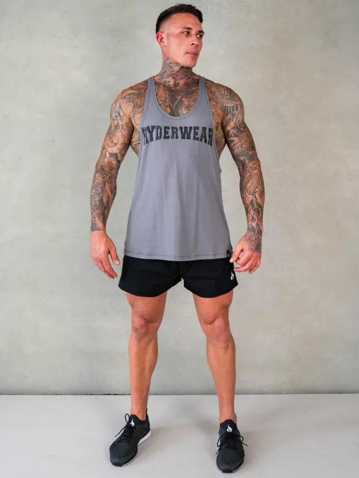 Gym Shorts Mens Ryderwear Octane Arnie Shorts Faded Black