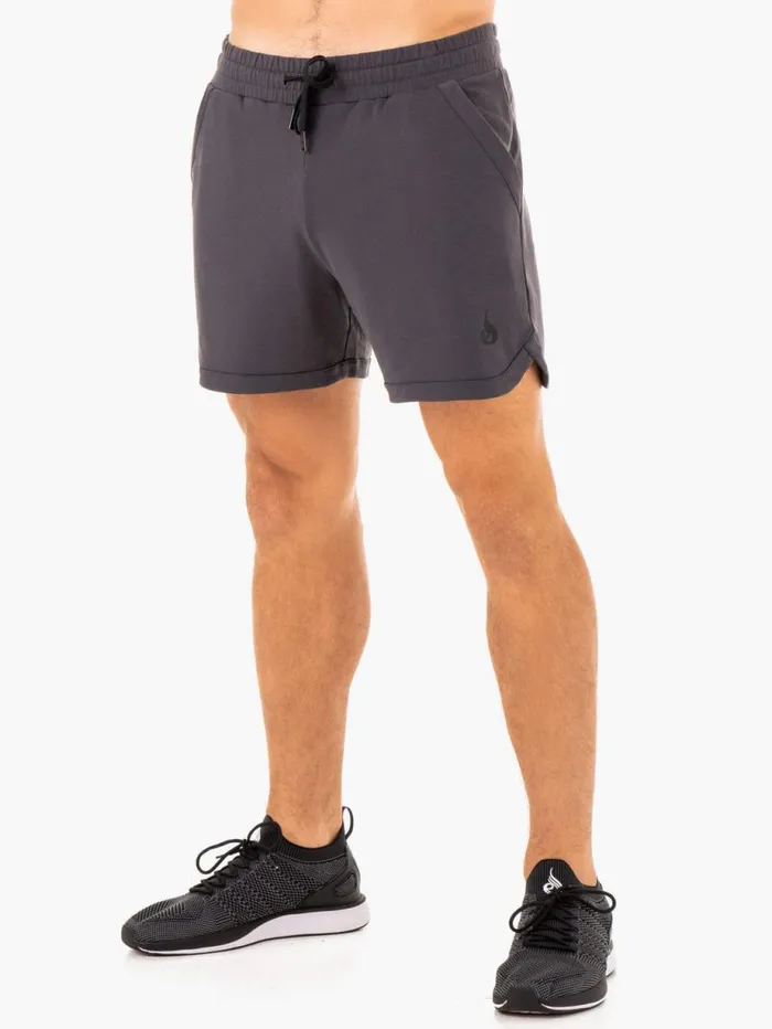 Gym Shorts Mens Ryderwear Optimal Gym Short Charcoal