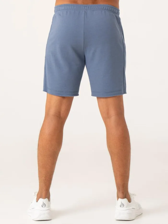 Gym Shorts Mens Ryderwear Pursuit Track Shorts Denim Blue