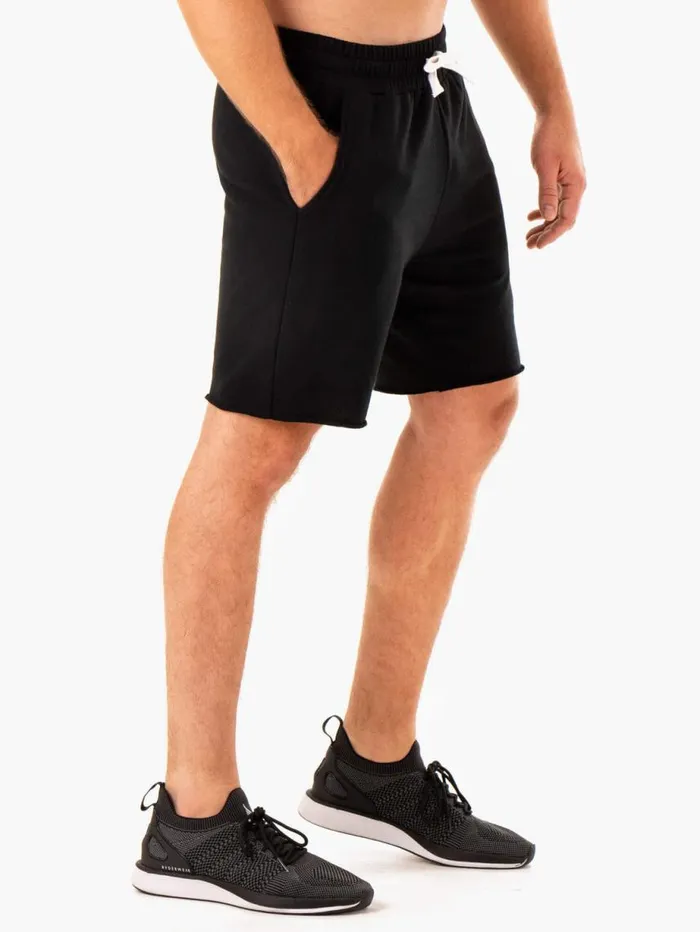 Gym Shorts Mens Ryderwear Recharge Track Gym Short Black
