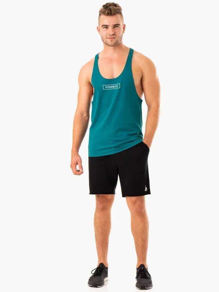 Gym Shorts Mens Ryderwear Recharge Track Gym Short Black