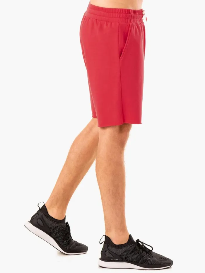 Gym Shorts Mens Ryderwear Recharge Track Gym Short Red