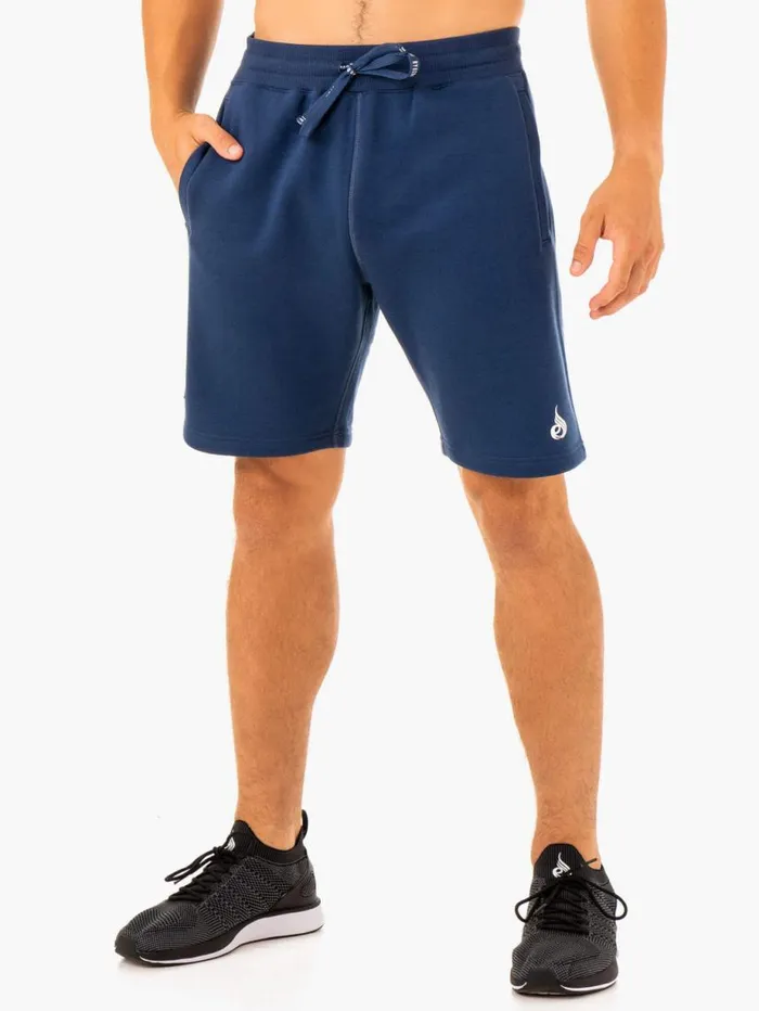 Gym Shorts Mens Ryderwear Recharge Track Short Blue