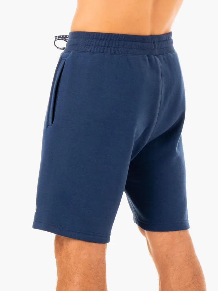 Gym Shorts Mens Ryderwear Recharge Track Short Blue