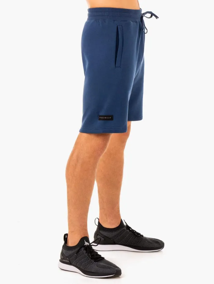 Gym Shorts Mens Ryderwear Recharge Track Short Blue