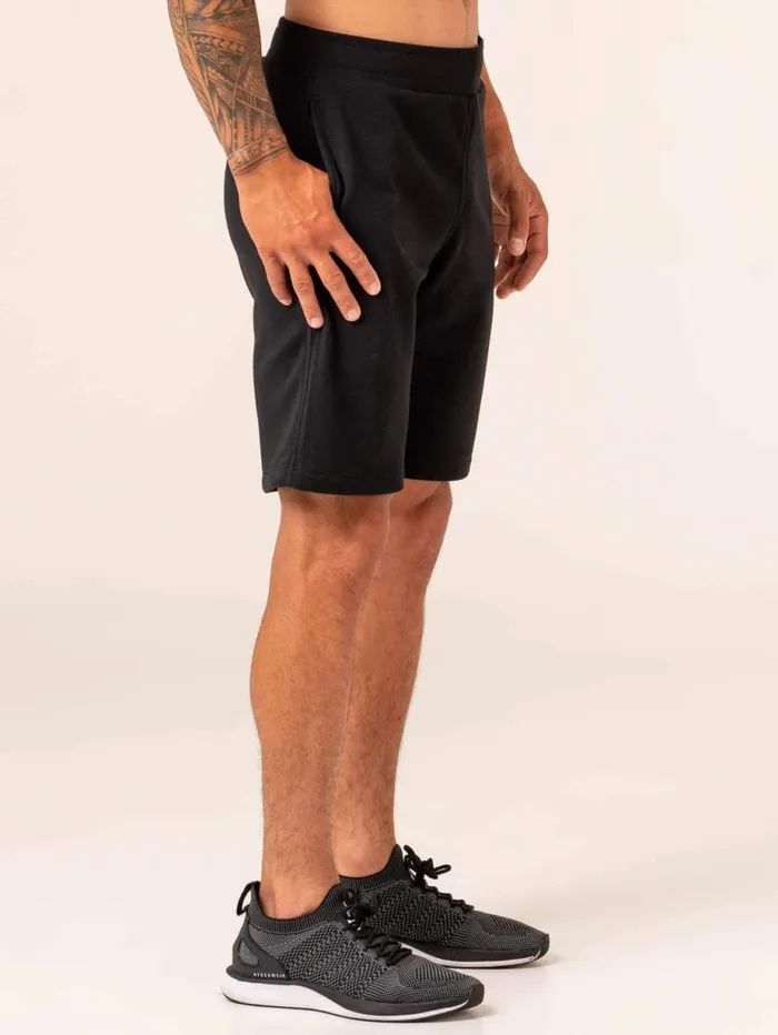 Gym Shorts Mens Ryderwear Terrain Track Shorts Black