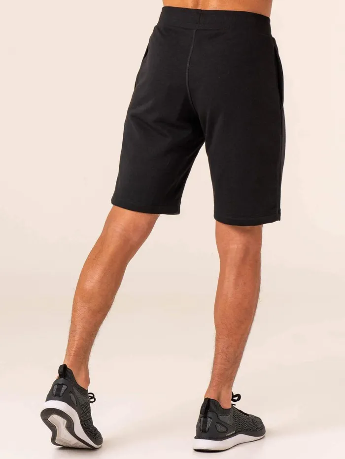 Gym Shorts Mens Ryderwear Terrain Track Shorts Black