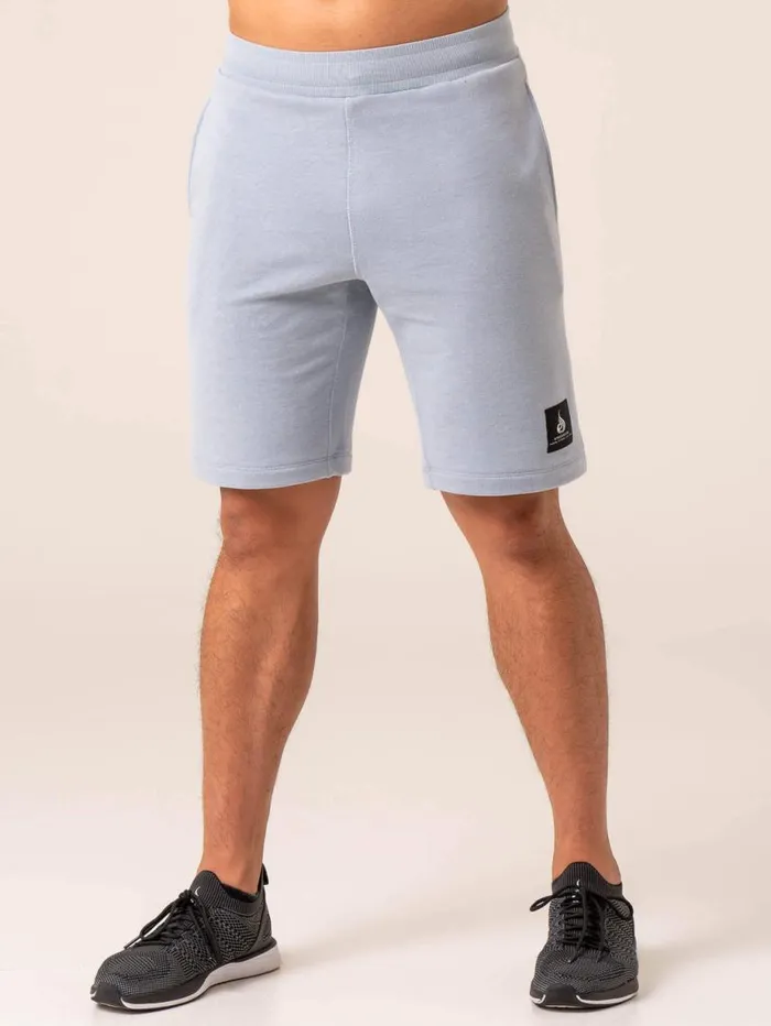 Gym Shorts Mens Ryderwear Terrain Track Shorts Ice Blue