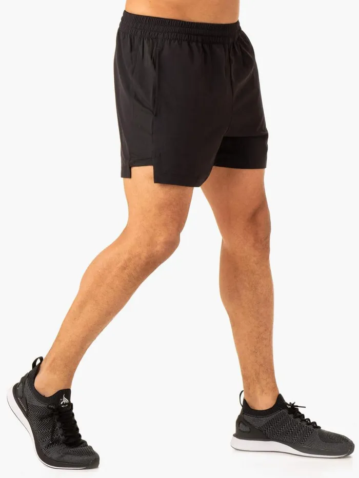 Gym Shorts Mens Ryderwear Vital Gym Short Faded Black