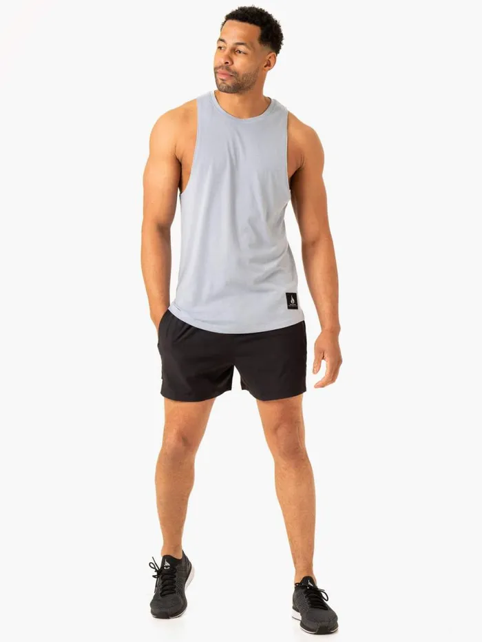 Gym Shorts Mens Ryderwear Vital Gym Short Faded Black