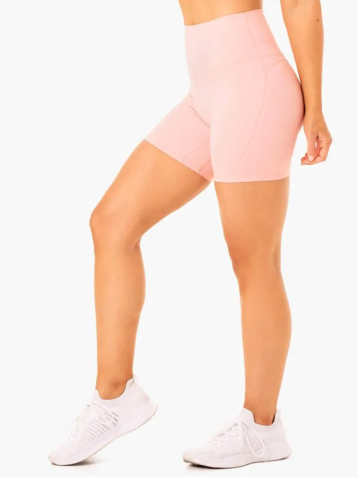 Gym Shorts Womens Ryderwear NKD Align Shorts Pink