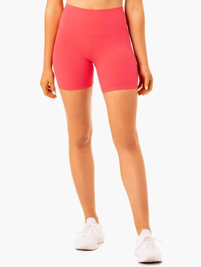 Gym Shorts Womens Ryderwear NKD Align Shorts Watermelon