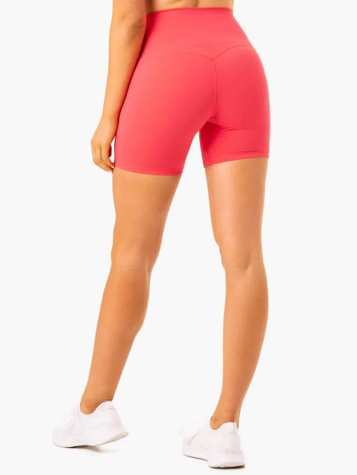 Gym Shorts Womens Ryderwear NKD Align Shorts Watermelon