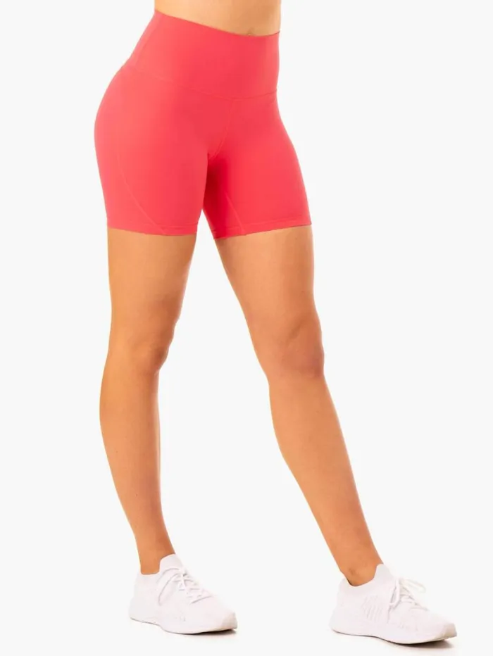 Gym Shorts Womens Ryderwear NKD Align Shorts Watermelon