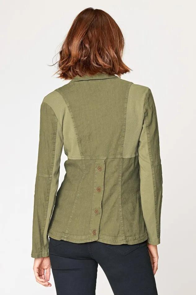 Haceta Blazer Hunter Green Clothing XCVI Jackets