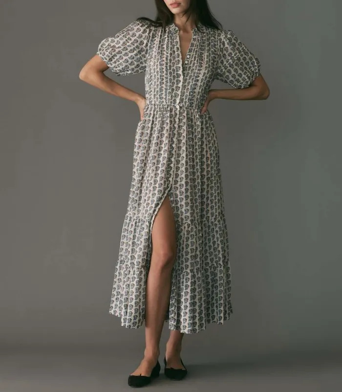 HALEIGH DRESS Sea Salt Paisley Shop DEN Dresses