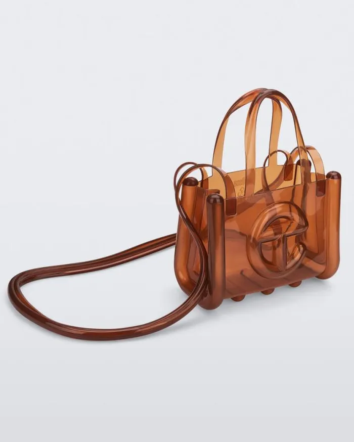 Handbags Women Melissa Small Jelly Shopper Brown