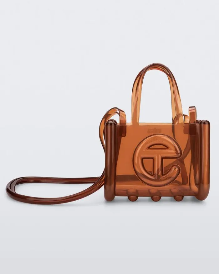 Handbags Women Melissa Small Jelly Shopper Brown