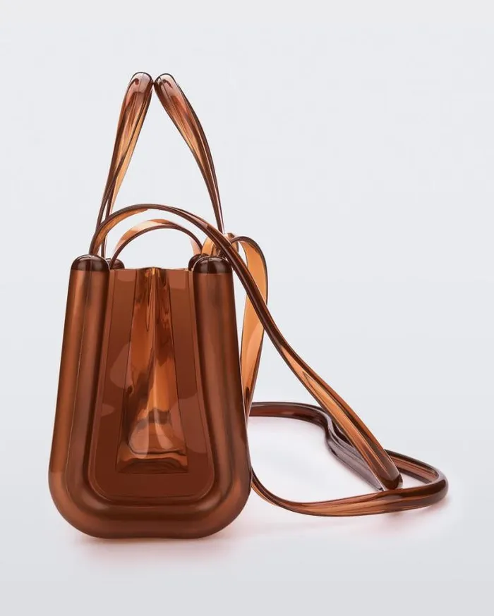 Handbags Women Melissa Small Jelly Shopper Brown