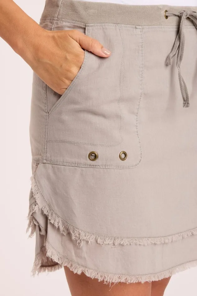 Hargen Tiered Skirt Frost Clothing XCVI Skirts