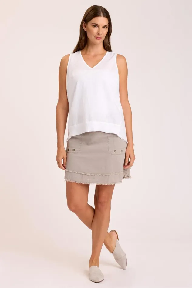 Hargen Tiered Skirt Frost Clothing XCVI Skirts