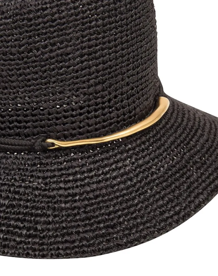 Hats Women ViX Paula Hermanny Bucket Hat 8211 Black