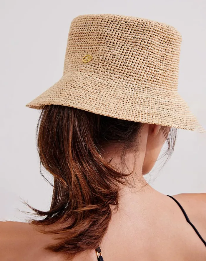 Hats Women ViX Paula Hermanny Bucket Hat 8211 Natural