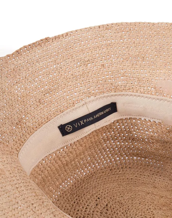 Hats Women ViX Paula Hermanny Bucket Hat 8211 Natural