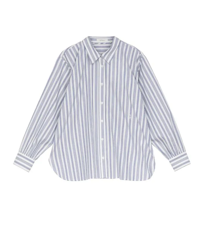 HAVA TOP Indigo Sorrento Stripe Shop DEN Tops