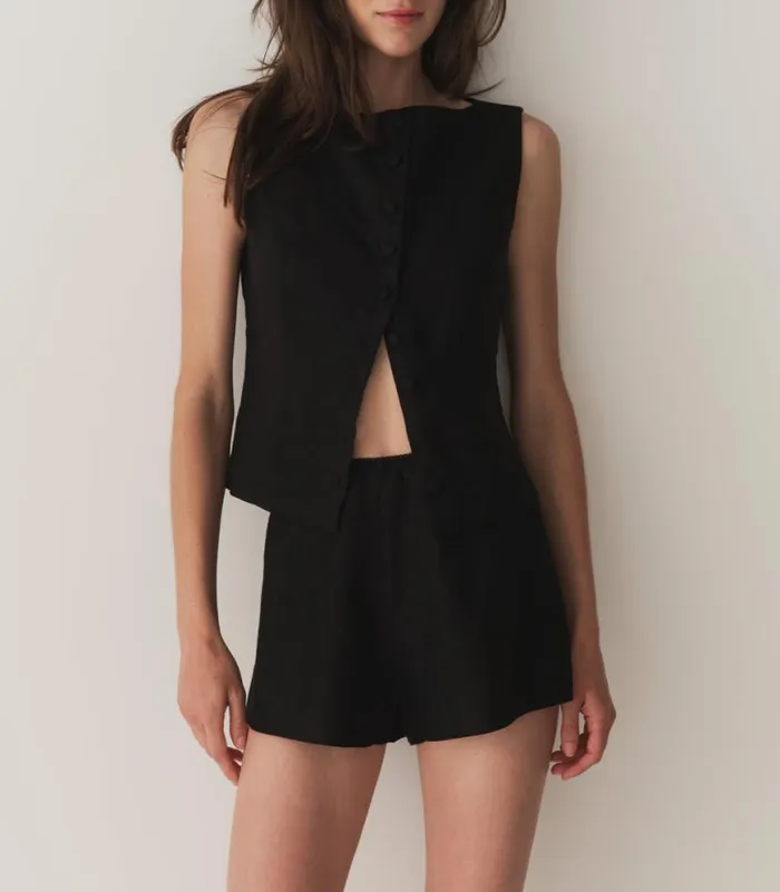 HAYDEN TOP Black Shop DEN Tops