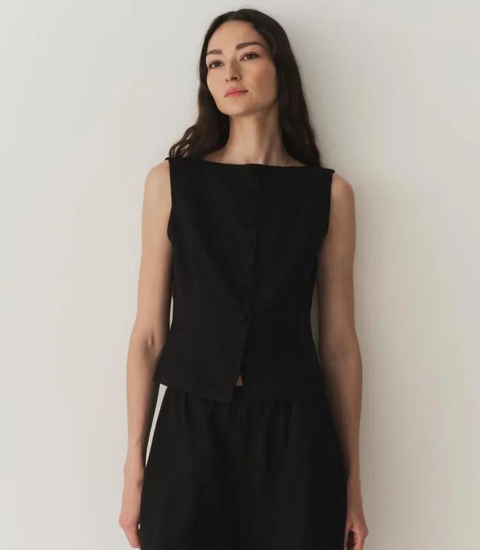 HAYDEN TOP Black Shop DEN Tops