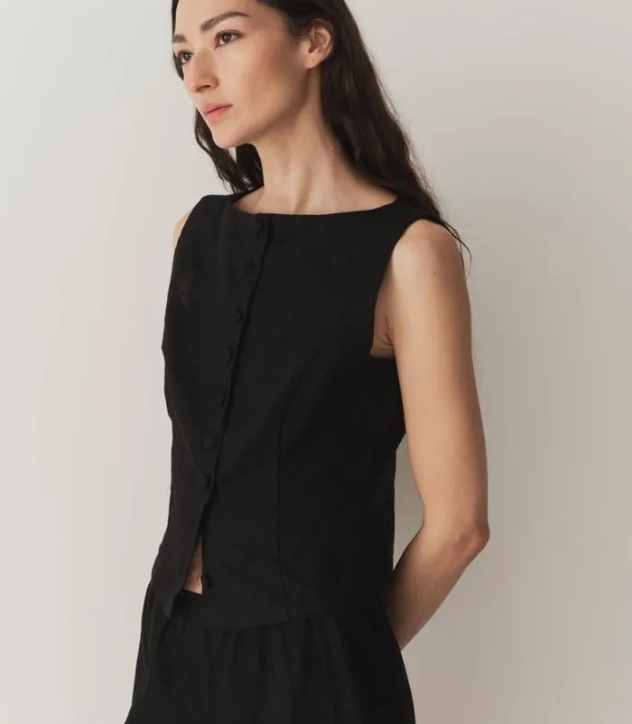 HAYDEN TOP Black Shop DEN Tops