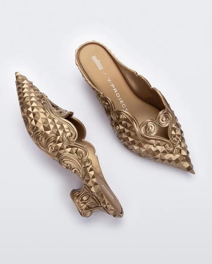 Heels Women Melissa Court Shoe Gold