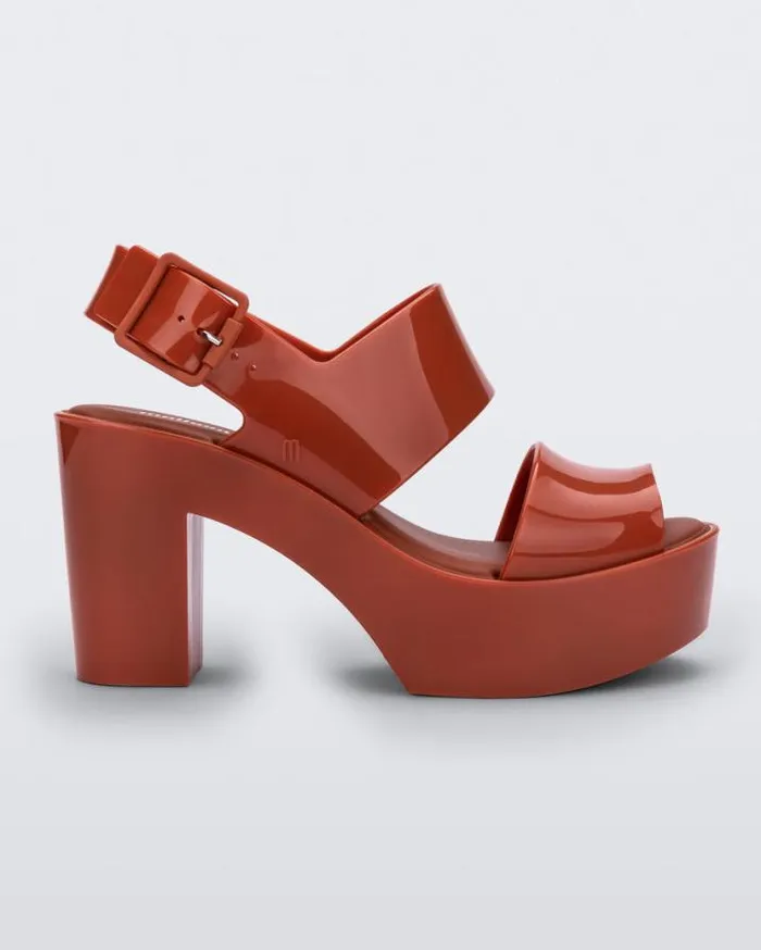 Heels Women Melissa Mule Sandal Brown