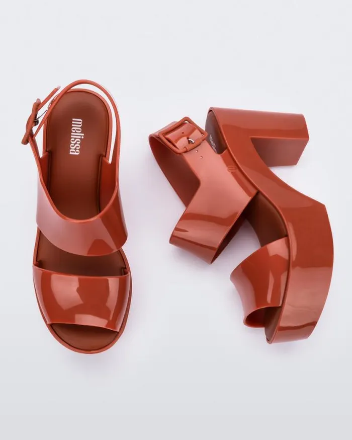 Heels Women Melissa Mule Sandal Brown