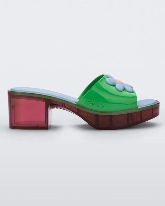 Heels Women Melissa Shape Green