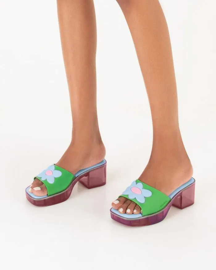 Heels Women Melissa Shape Green