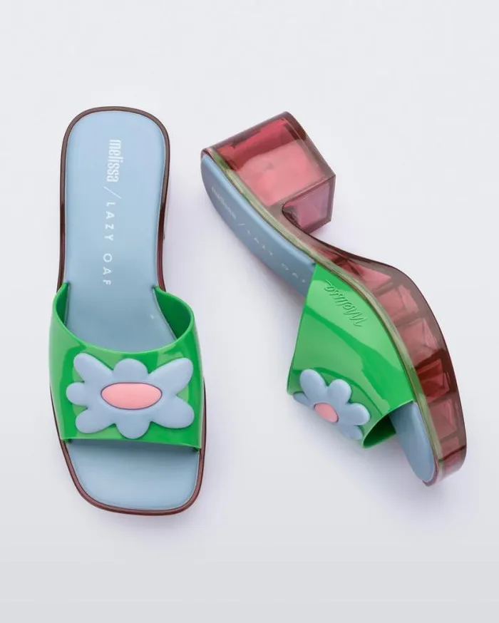 Heels Women Melissa Shape Green