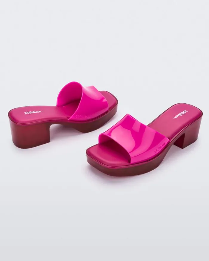 Heels Women Melissa Shape Hot Pink