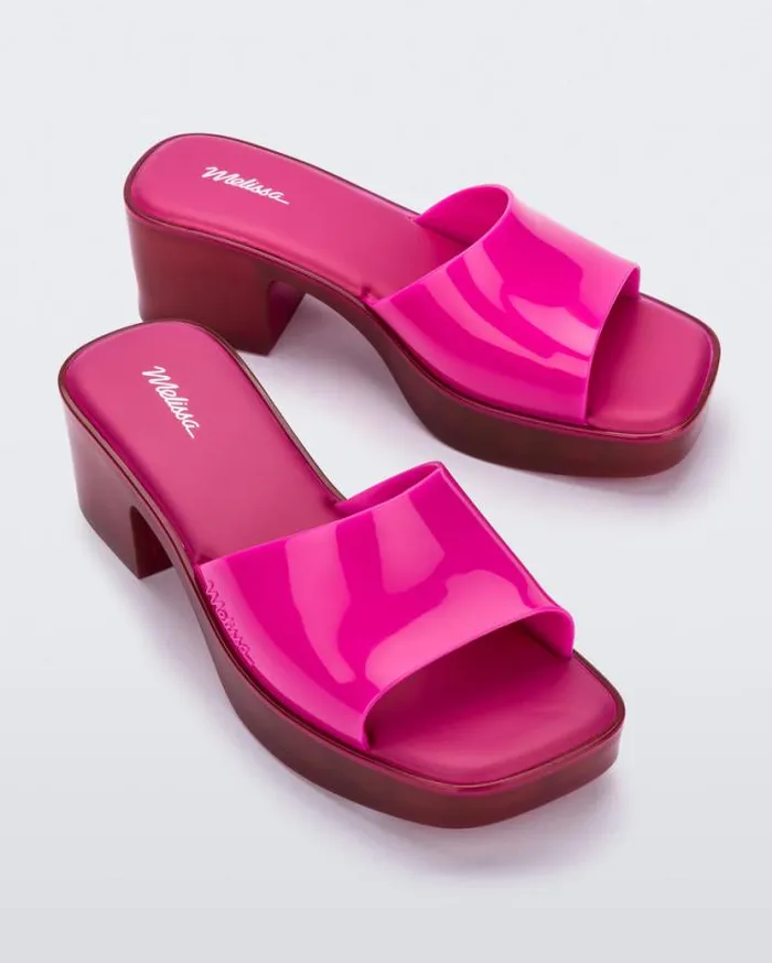 Heels Women Melissa Shape Hot Pink