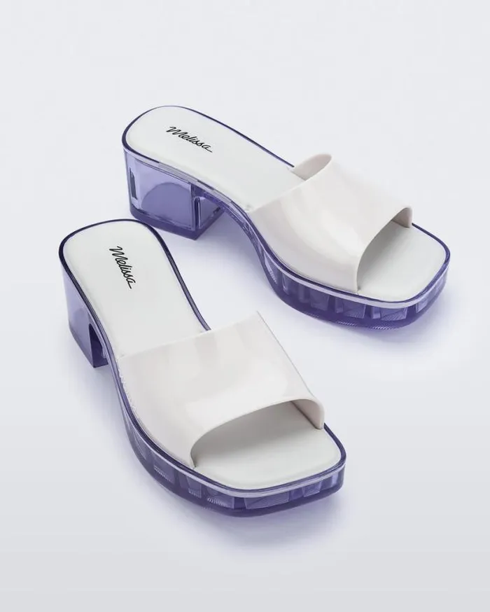 Heels Women Melissa Shape Whiteclear