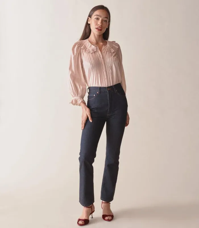 HELENE TOP Sundried Rose Shop DEN Tops