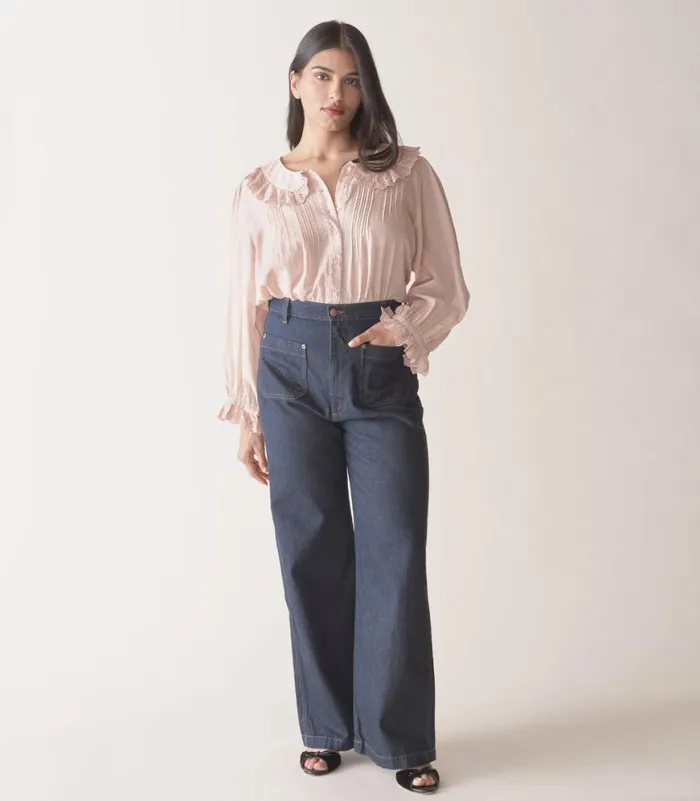 HELENE TOP Sundried Rose Shop DEN Tops