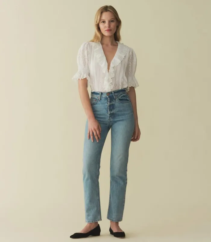 HENRI TOP Salt Eyelet Shop DEN Tops
