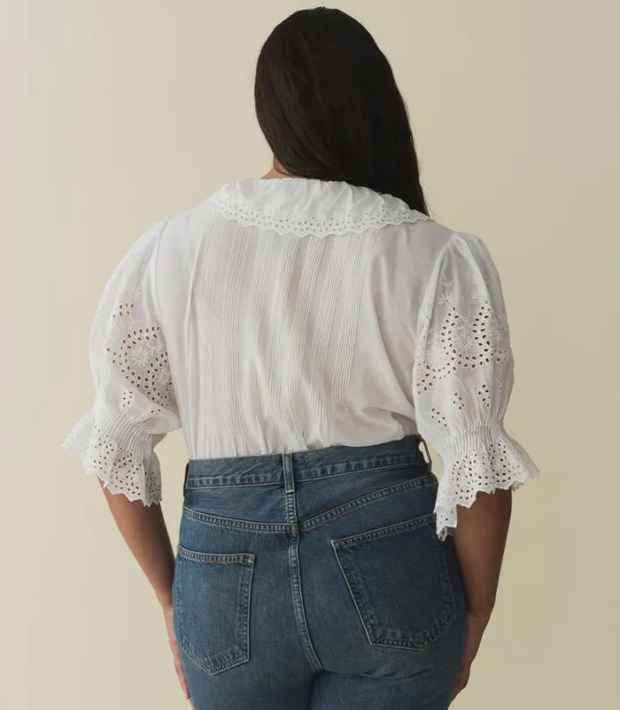 HENRI TOP Salt Eyelet Shop DEN Tops