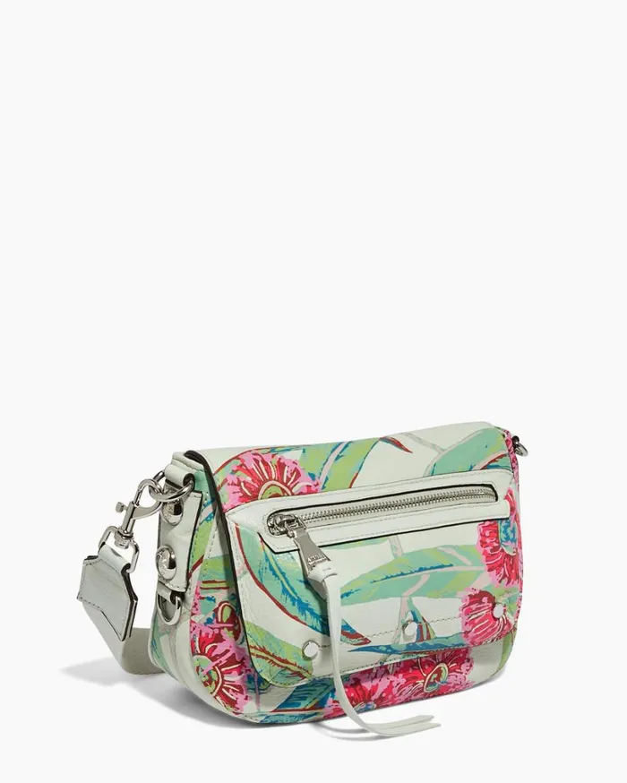 High Riser Crossbody Eucalyptus Print Women Aimee Kestenberg Crossbody Bags