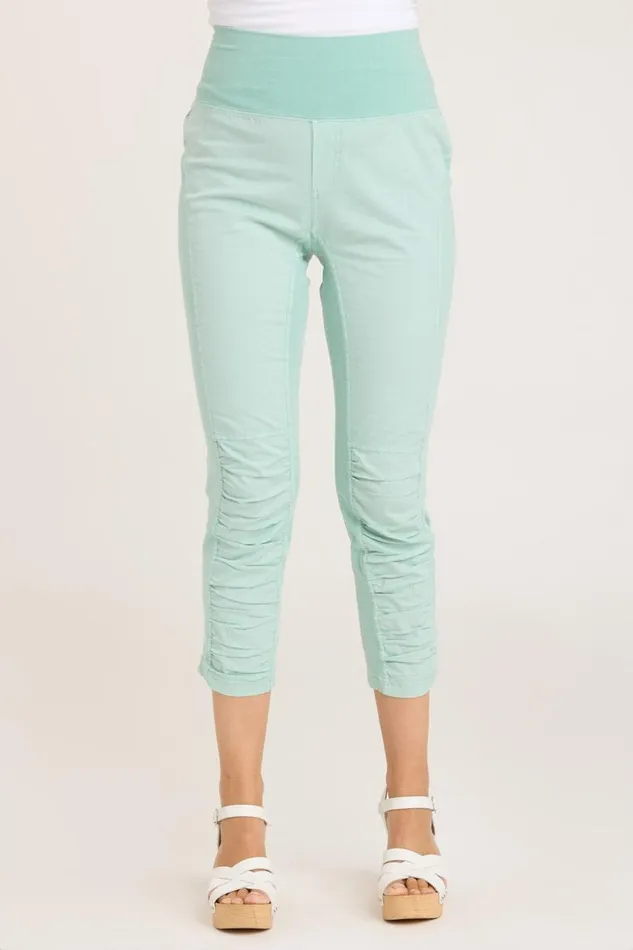 High Waist Jetter Aquifer Pigment Clothing XCVI Leggings
