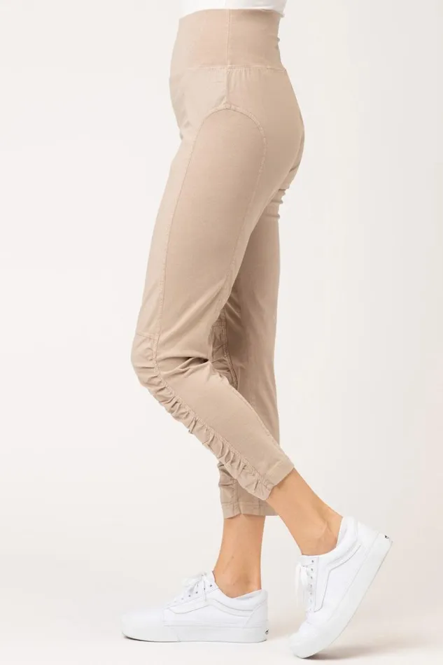 High Waist Jetter Sand Clothing XCVI Leggings