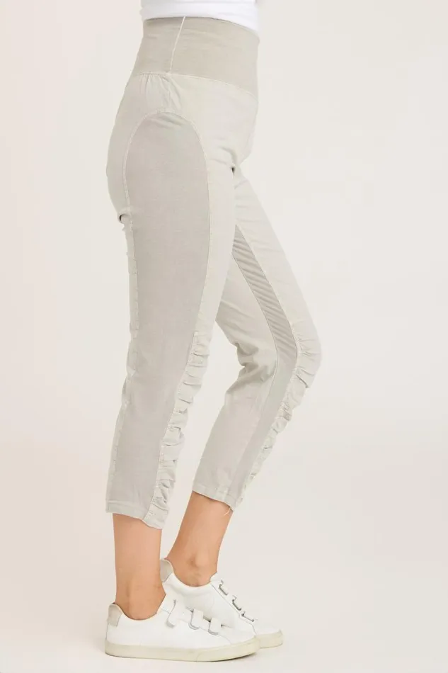 High Waist Jetter Whitecap Pigment Clothing XCVI Leggings