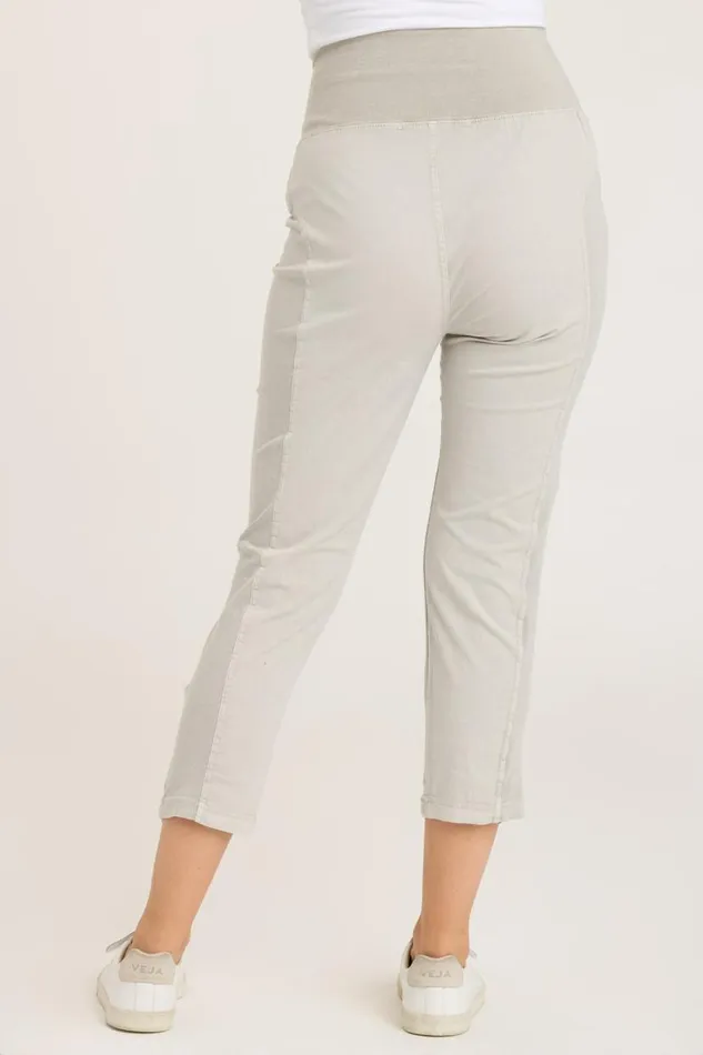 High Waist Jetter Whitecap Pigment Clothing XCVI Leggings